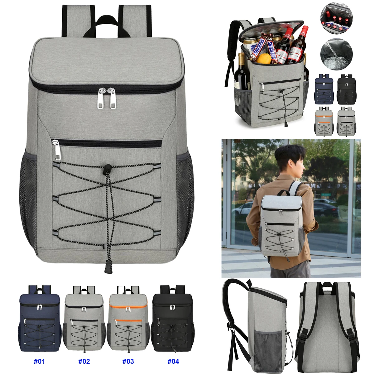 Insulated Cooler Backpack Lunch Backpack 1