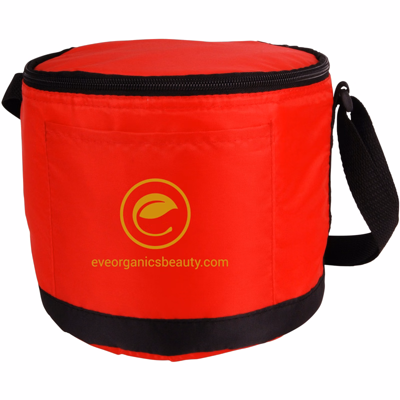Insulated 6 Can Cooler Bag - Round