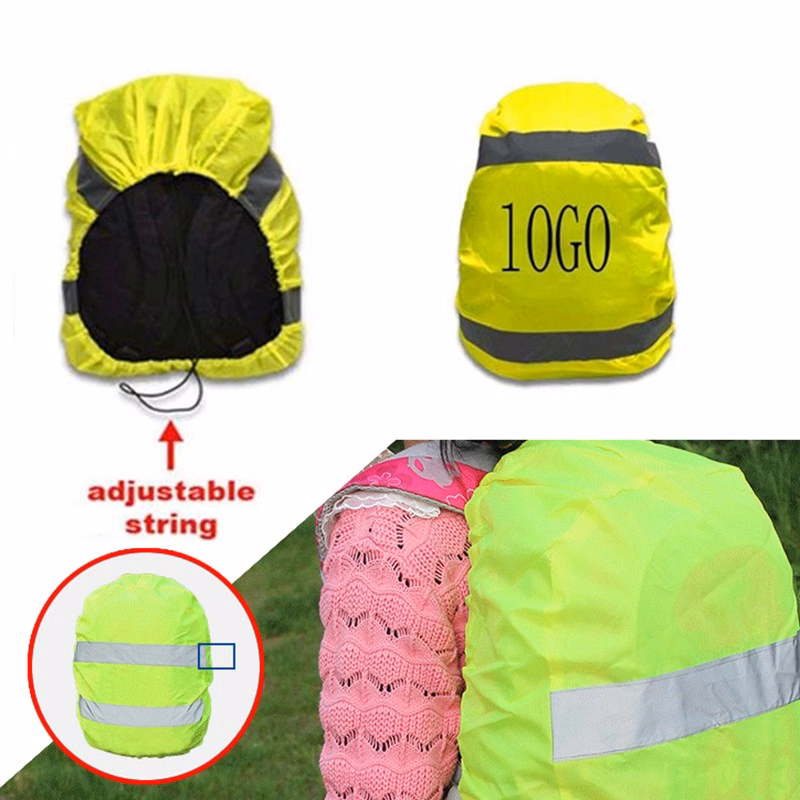 Custom Waterproof Backpack Cover With Reflective Strip