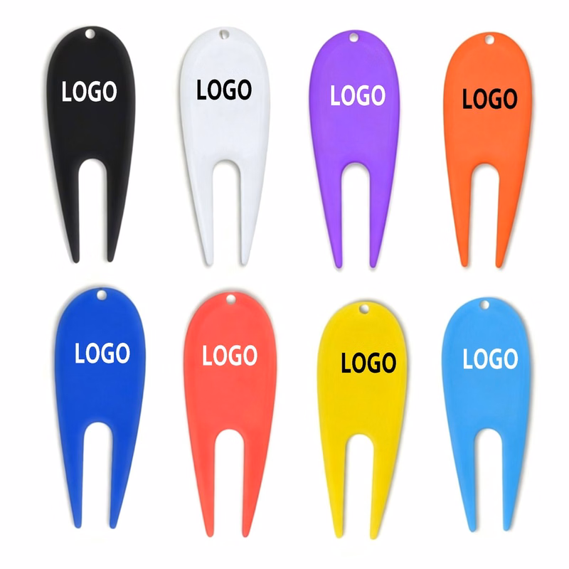 Colored Golf Divot Repair Tool