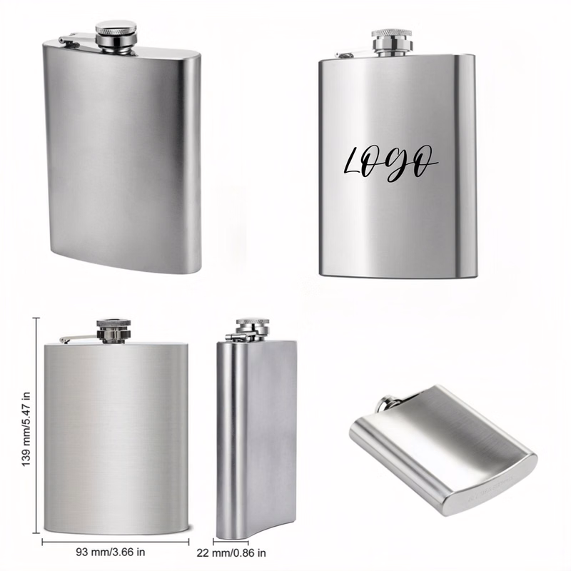 8oz Stainless Steel Flask