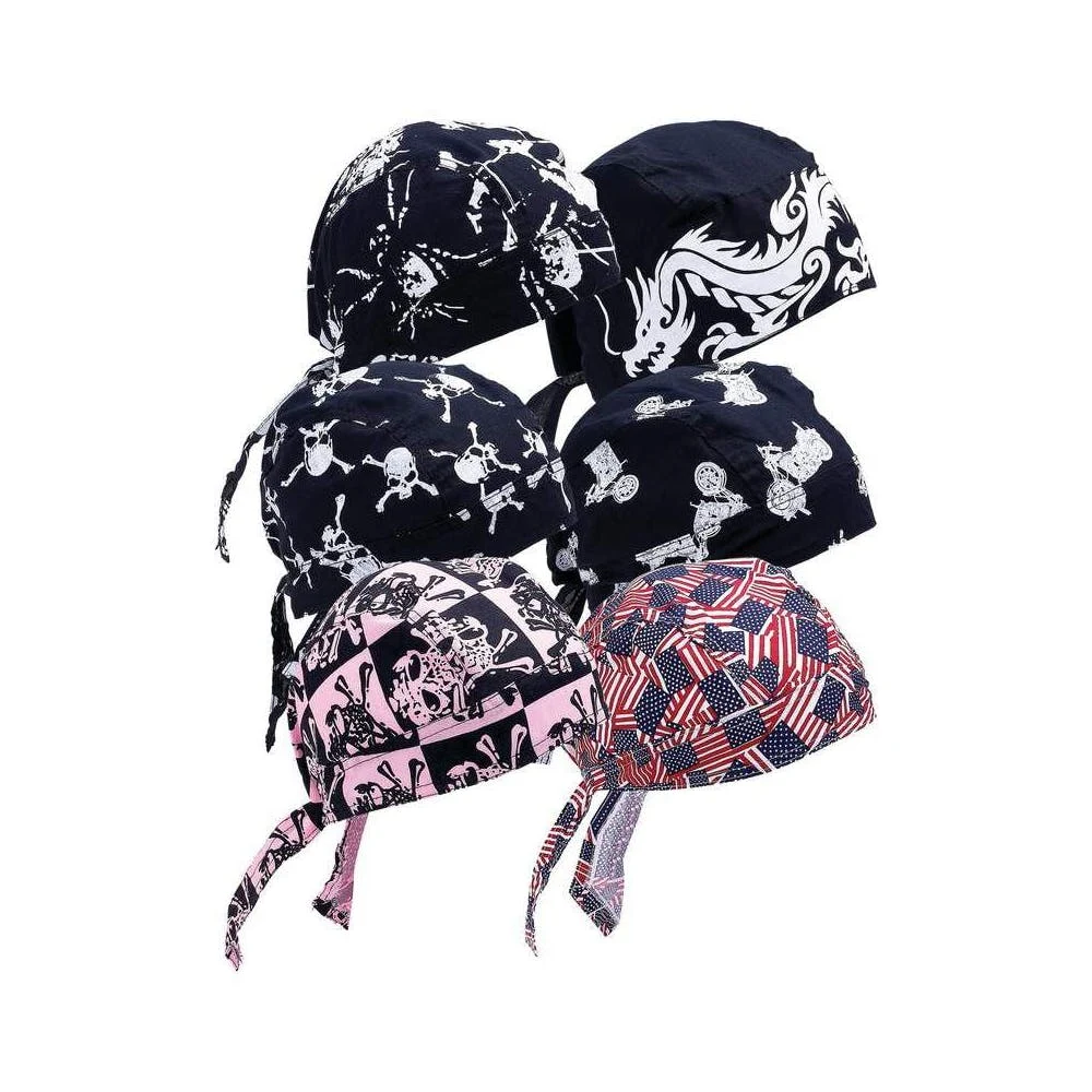 Skull Caps - Assorted Designs Cotton 1