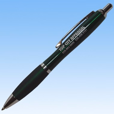 CURVE GLOSSY GREEN W/ CHROME TRIM