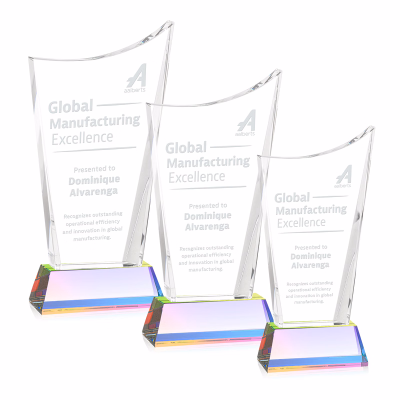 Burnett Award on Newhaven Base - Prismatic