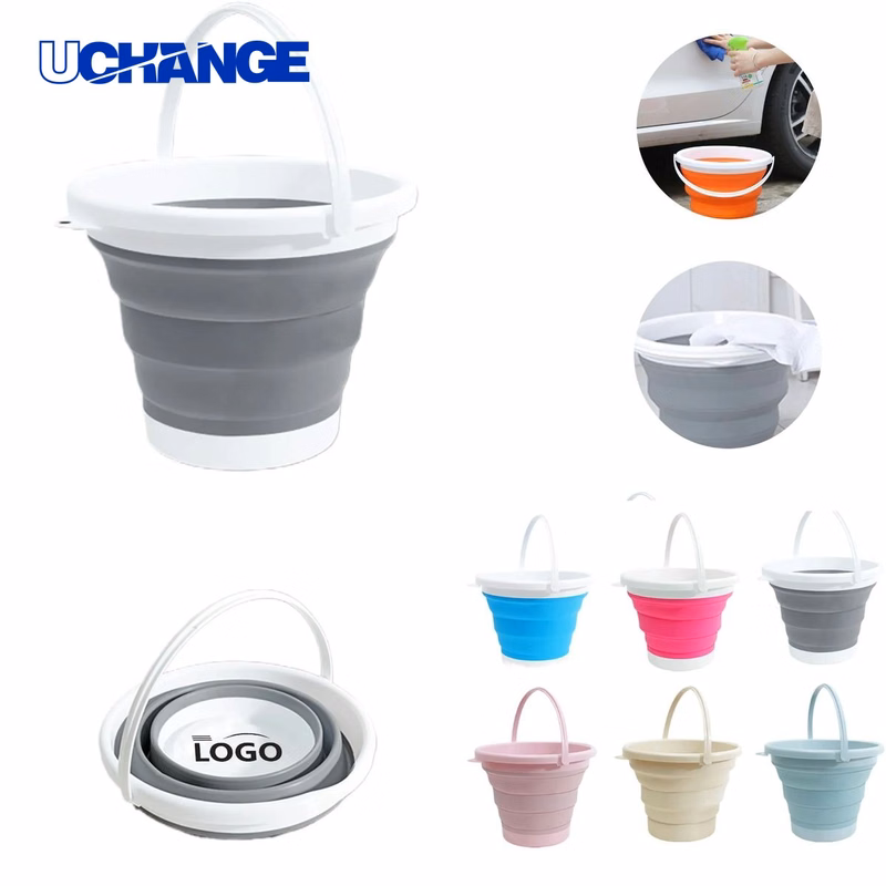 Collapsible Portable Silicone Bucket