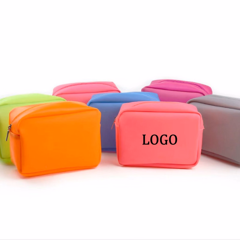 Silicone Zippered Makeup Bag