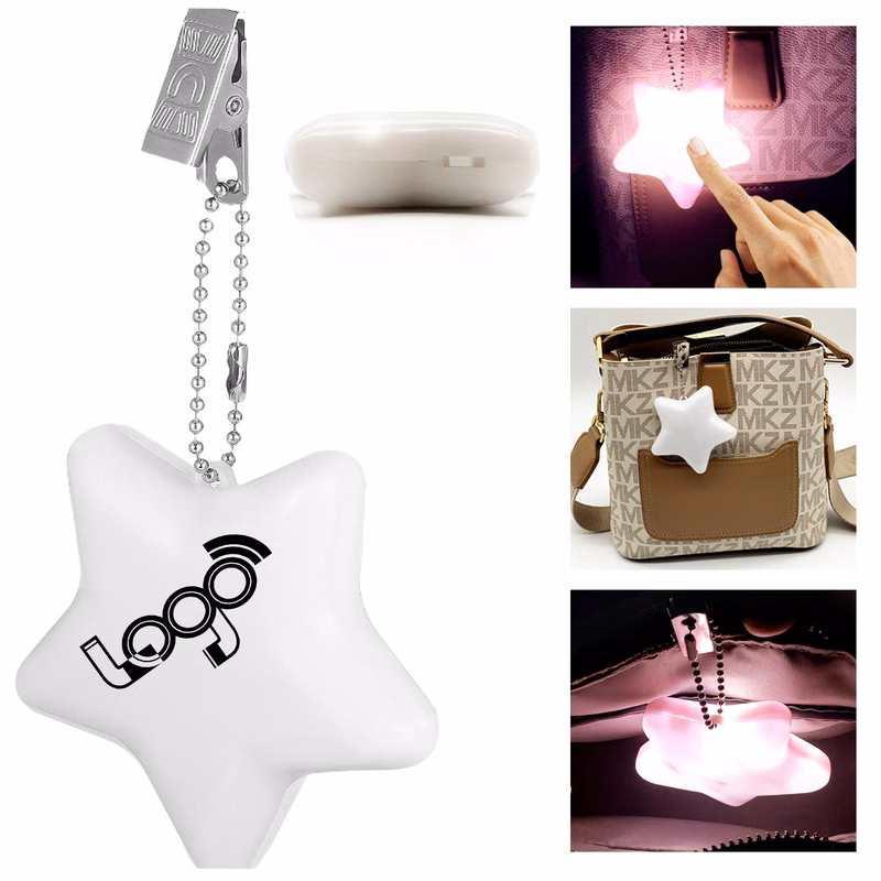 Mini LED Star Clip Light For Bags