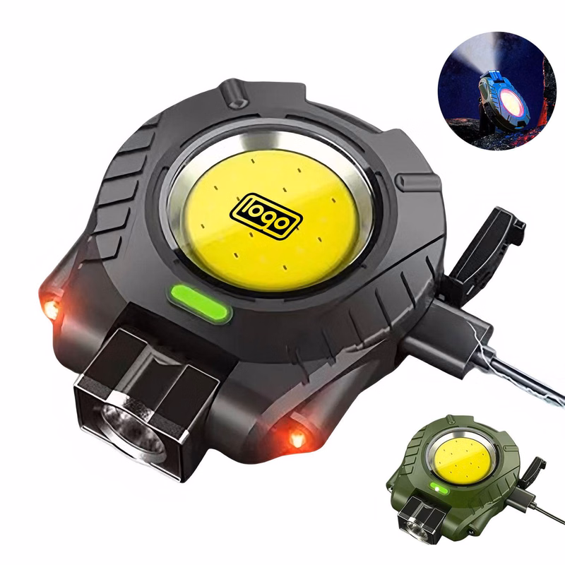 Magnetic Motion Sensor Headlamp with Clip & Bottle Opener