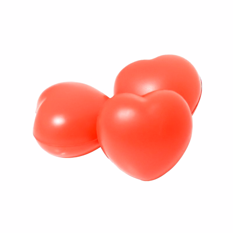 MOQ100 Stress-Relief Heart-Shaped Squishy Toy