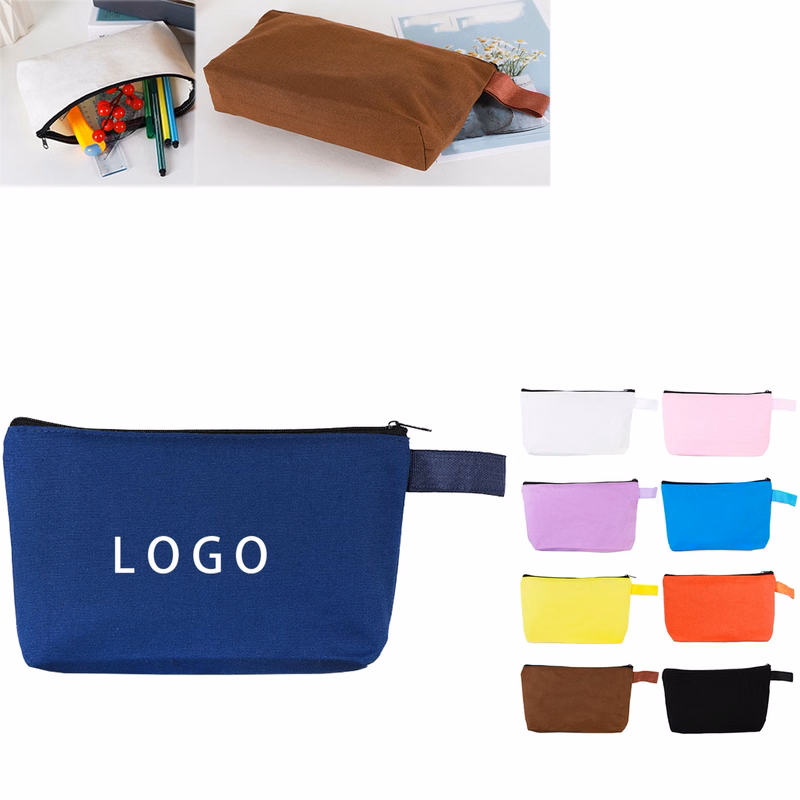 Zipper Pouch Pencil Make-Up Organizer Makeup Bag