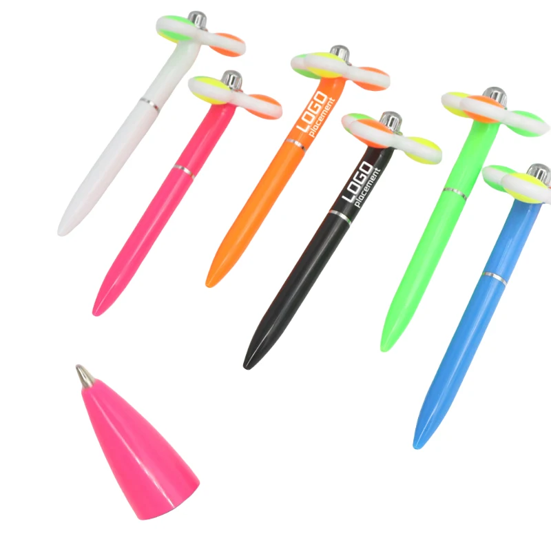 Customized rotating and twisting fingertip gyro pen 1