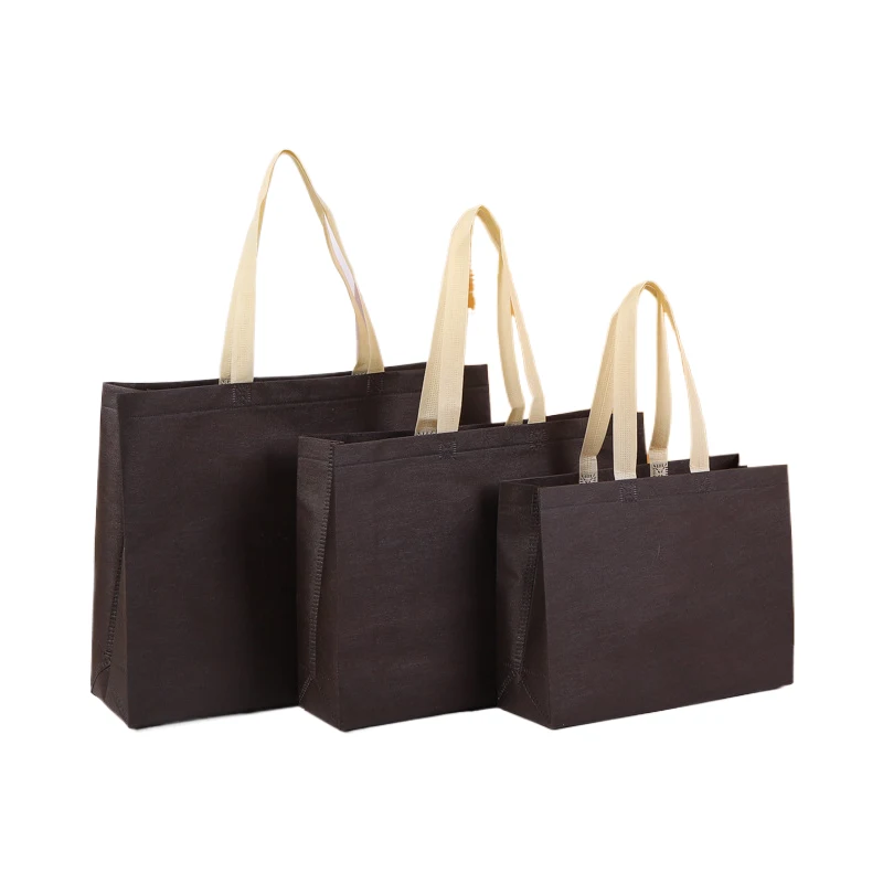 Custom Non-Woven Gusseted Tote Bag with Reinforced Handles 1