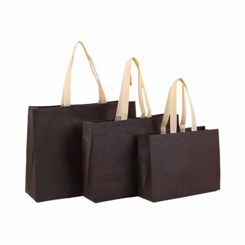 Custom Non-Woven Gusseted Tote Bag with Reinforced Handles