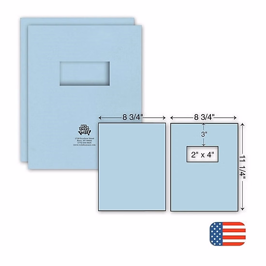 Report Cover - Two Part with Window
