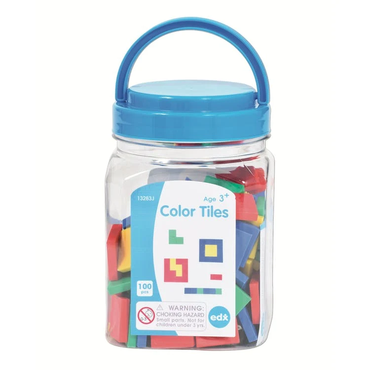 Color Tiles - Mini Jar Set of 100 1