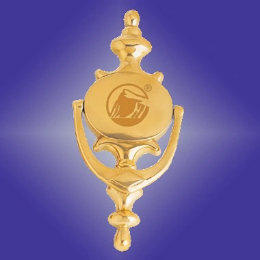 Solid Brass Oval Door Knocker