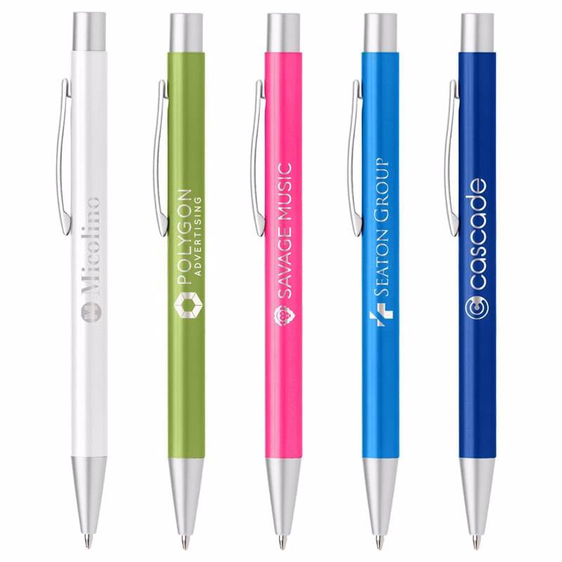 Bold Pearl - Laser Engraved Metal Pen