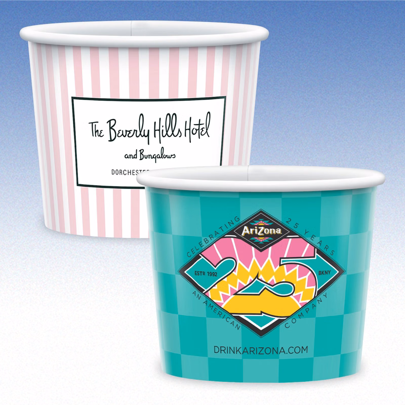 8 oz-Plastic-Free, Compostable, Recyclable Paper Cups