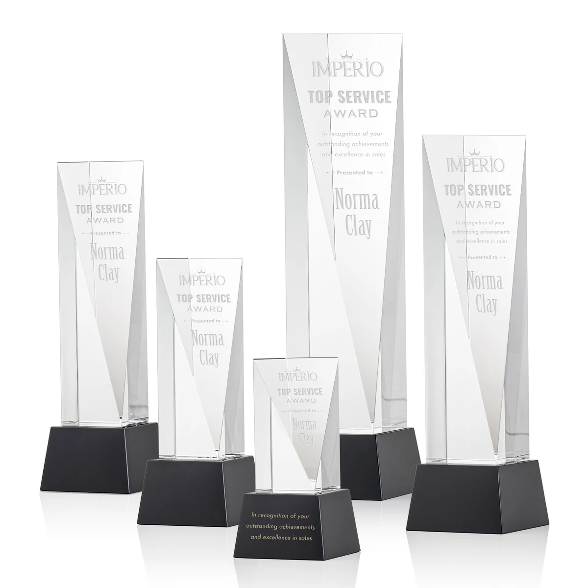 Easton Award on Base - Black 1