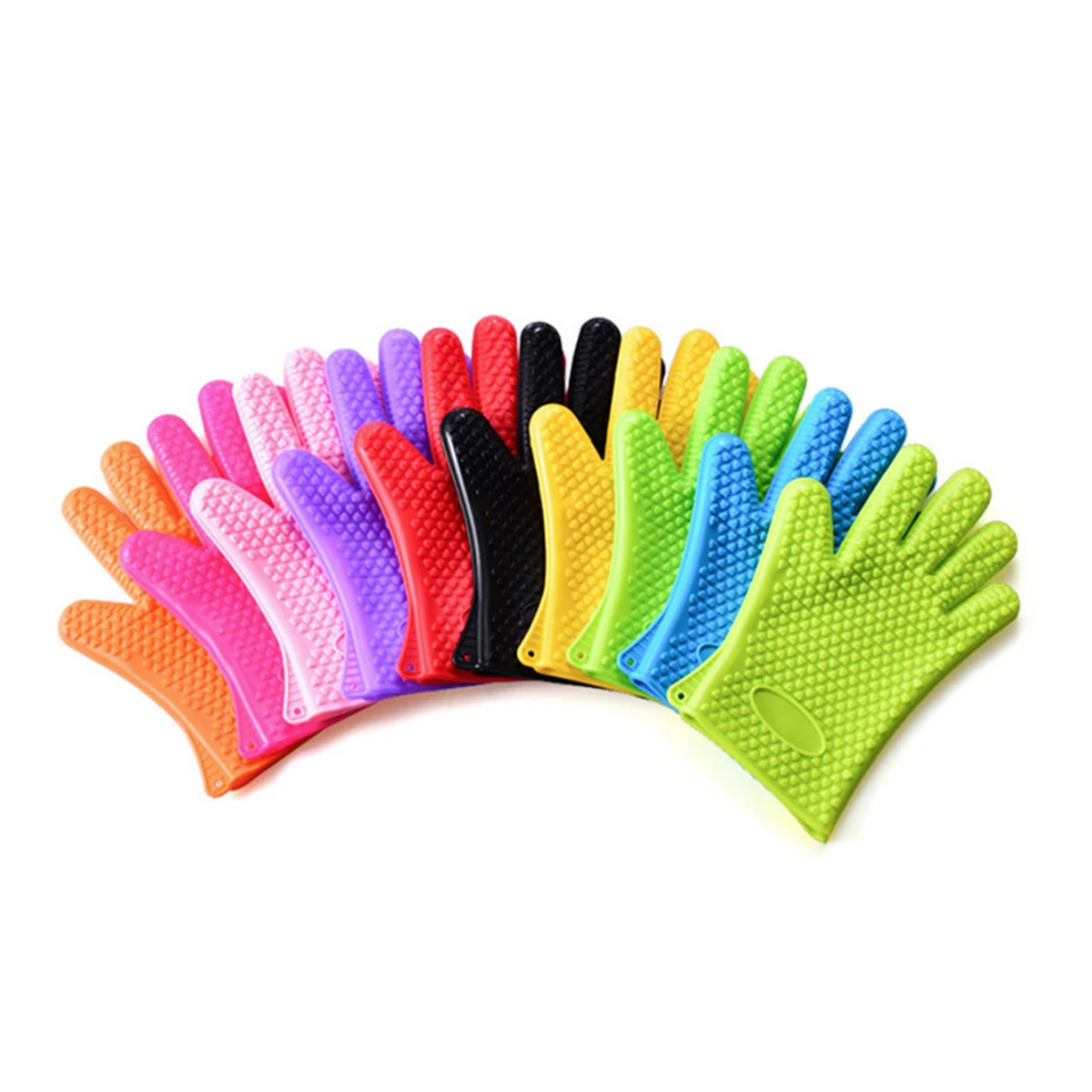Silicone Heat Insulation Gloves 1