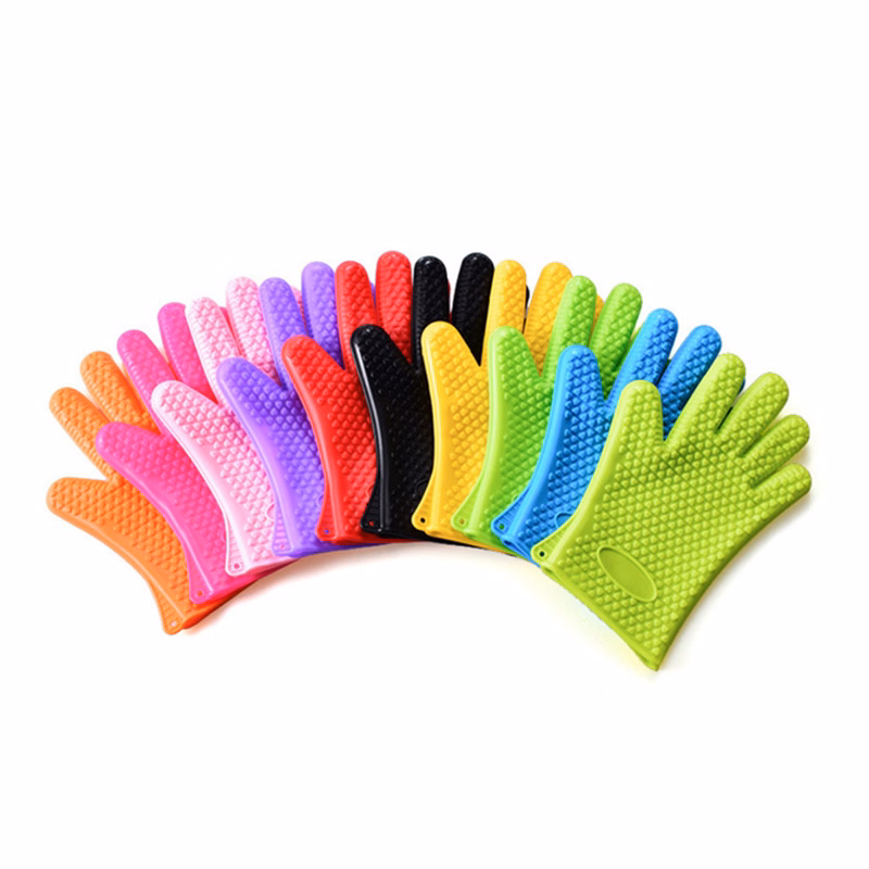 Silicone Heat Insulation Gloves