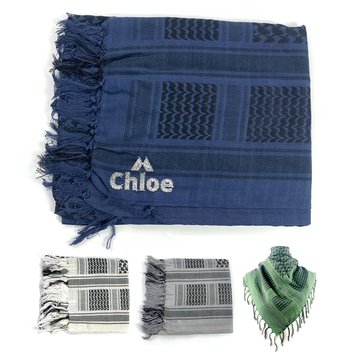 Camouflage Tactical Jacquard Shemagh Scarf 1