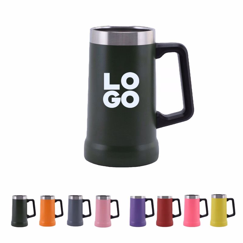 20 Oz Stainless Steel Beer Mug