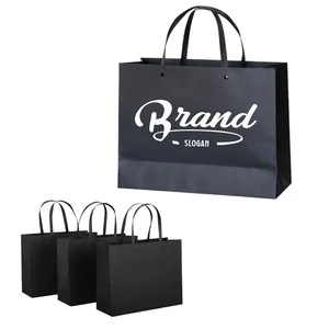Heavy Duty Kraft Paper Boutique Gift Bags With Handles 1