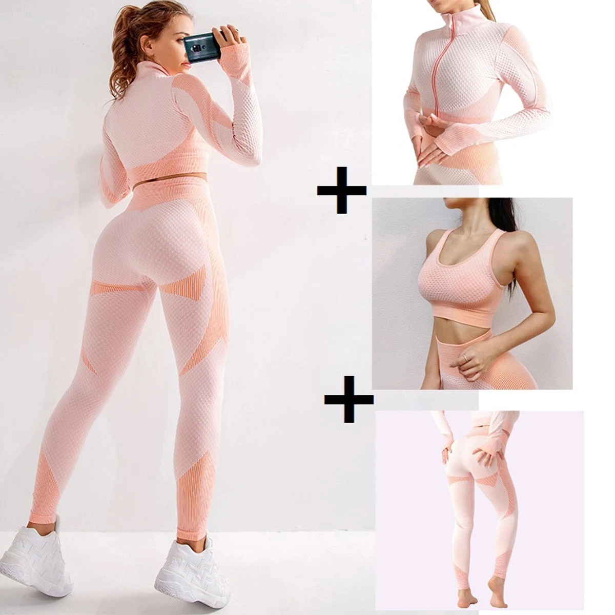 Women's Workout Set 3 Piece 1