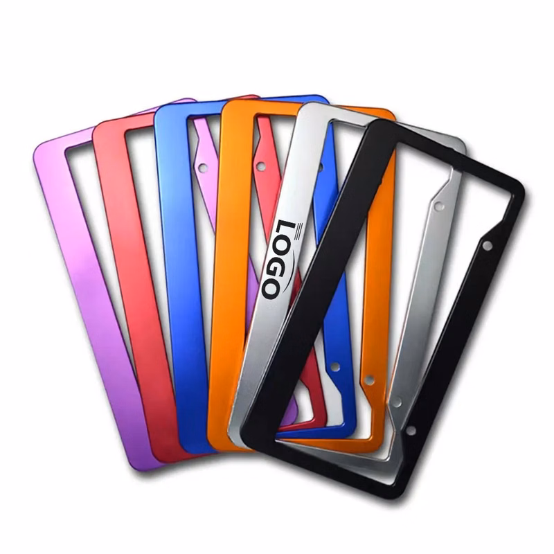 Custom Colorful License Frame