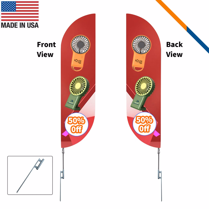 10' VibeFlag Double-Sided Super Flag