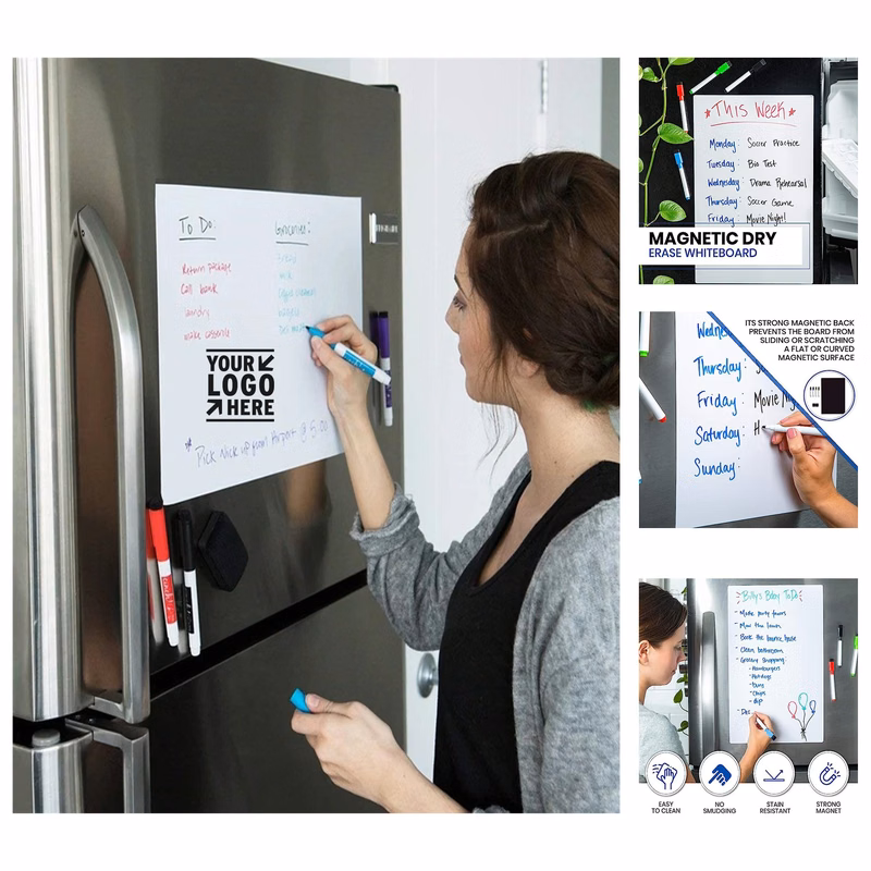 17 X 11 Sheet Refridge Reminder Magnetic Dry Erase Whiteboard