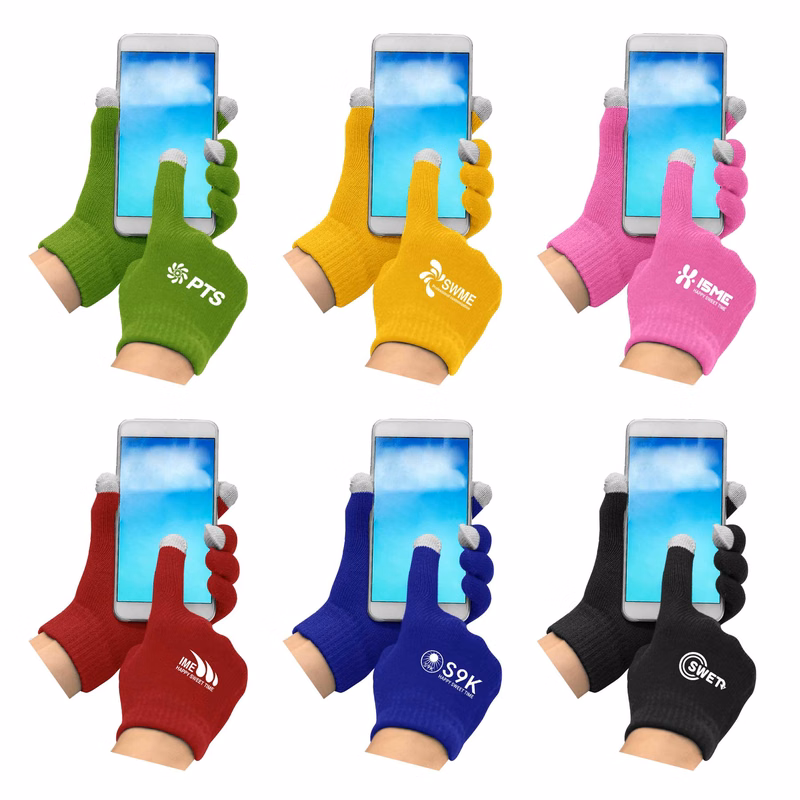 Touch Screen Knit Gloves