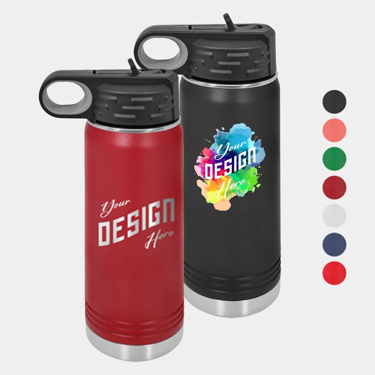 20 oz Polar Camel® Stainless Steel Insulated Water Bottle 1