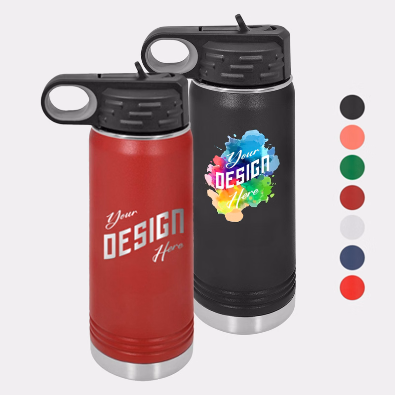 20 oz Polar Camel® Stainless Steel Insulated Water Bottle