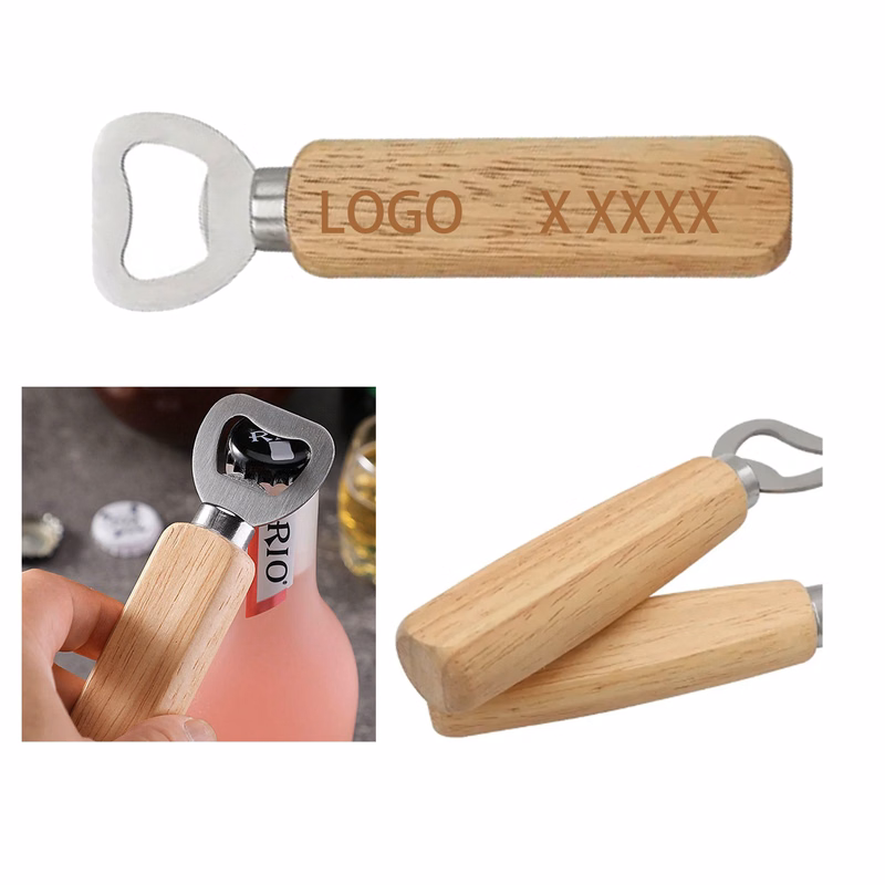 Classic Wooden Handle Bar Tool