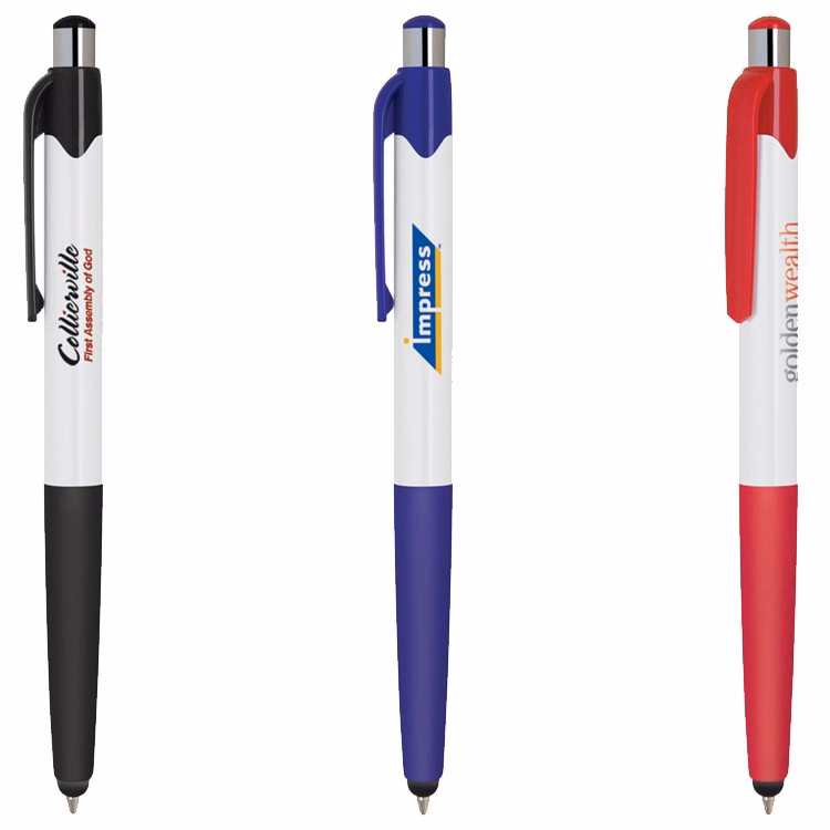 Flap Stylus with Click Pen