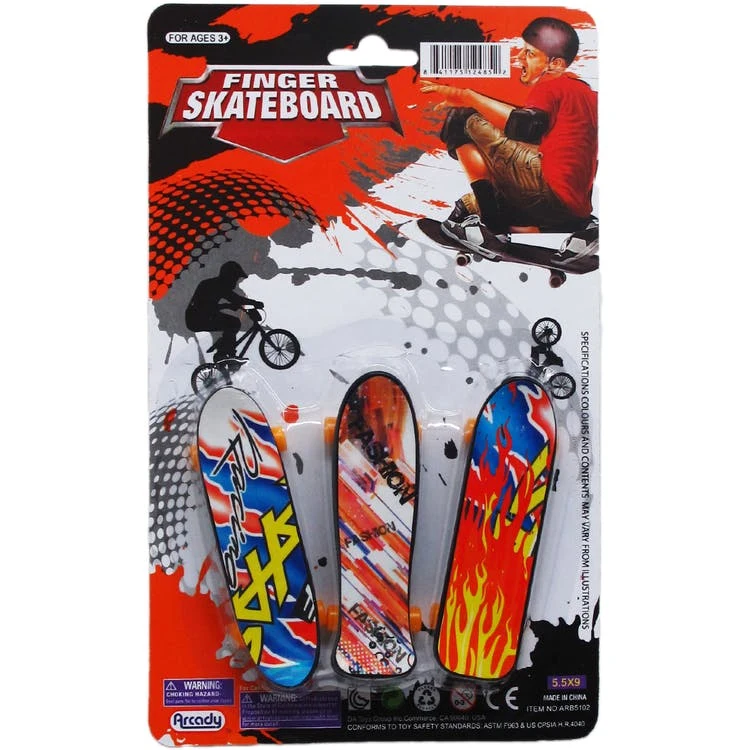 Mini Finger Skateboards Set 3-Pack 1