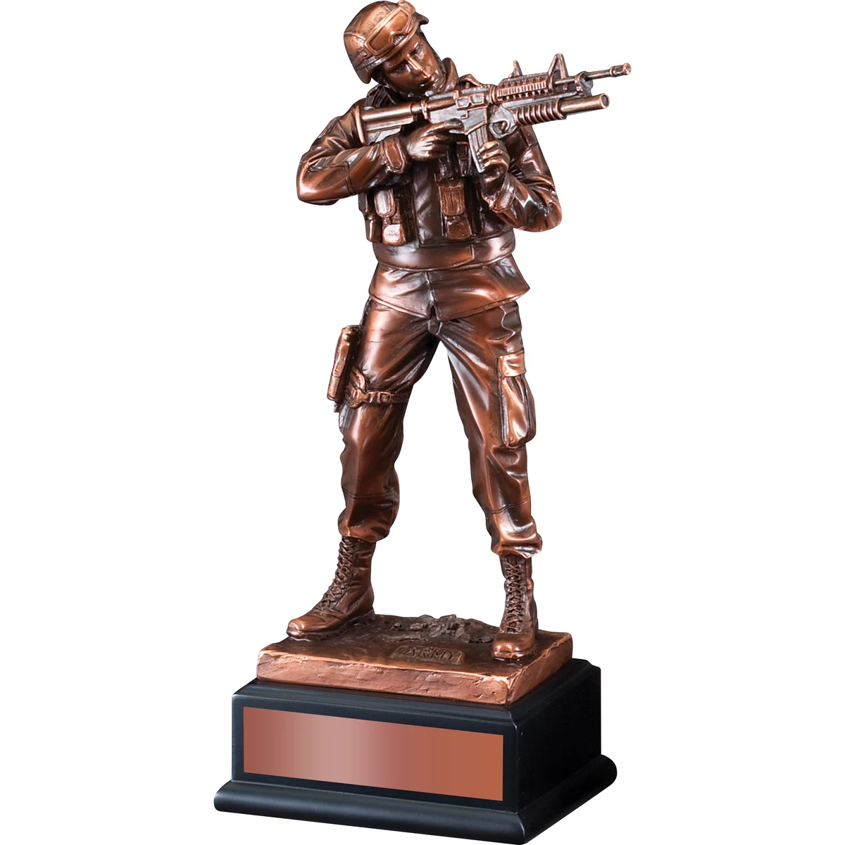 Us Army Male Soldier Statue 1