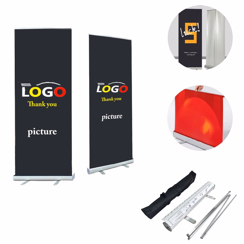 MOQ1 Retractable Banner Advertising Stand