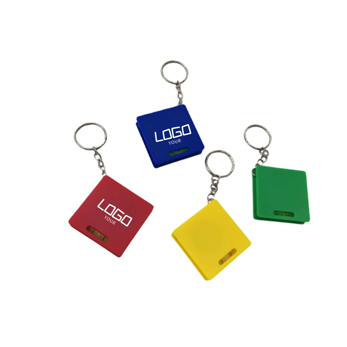Square Tape Measure Keychain 1