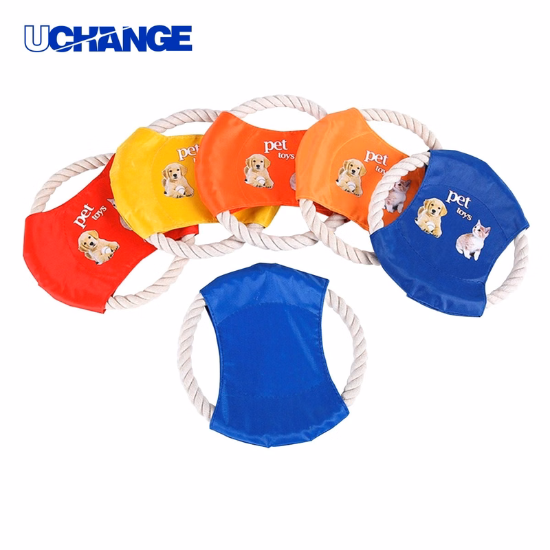 Cotton Rope Flying Disc Dog Toy