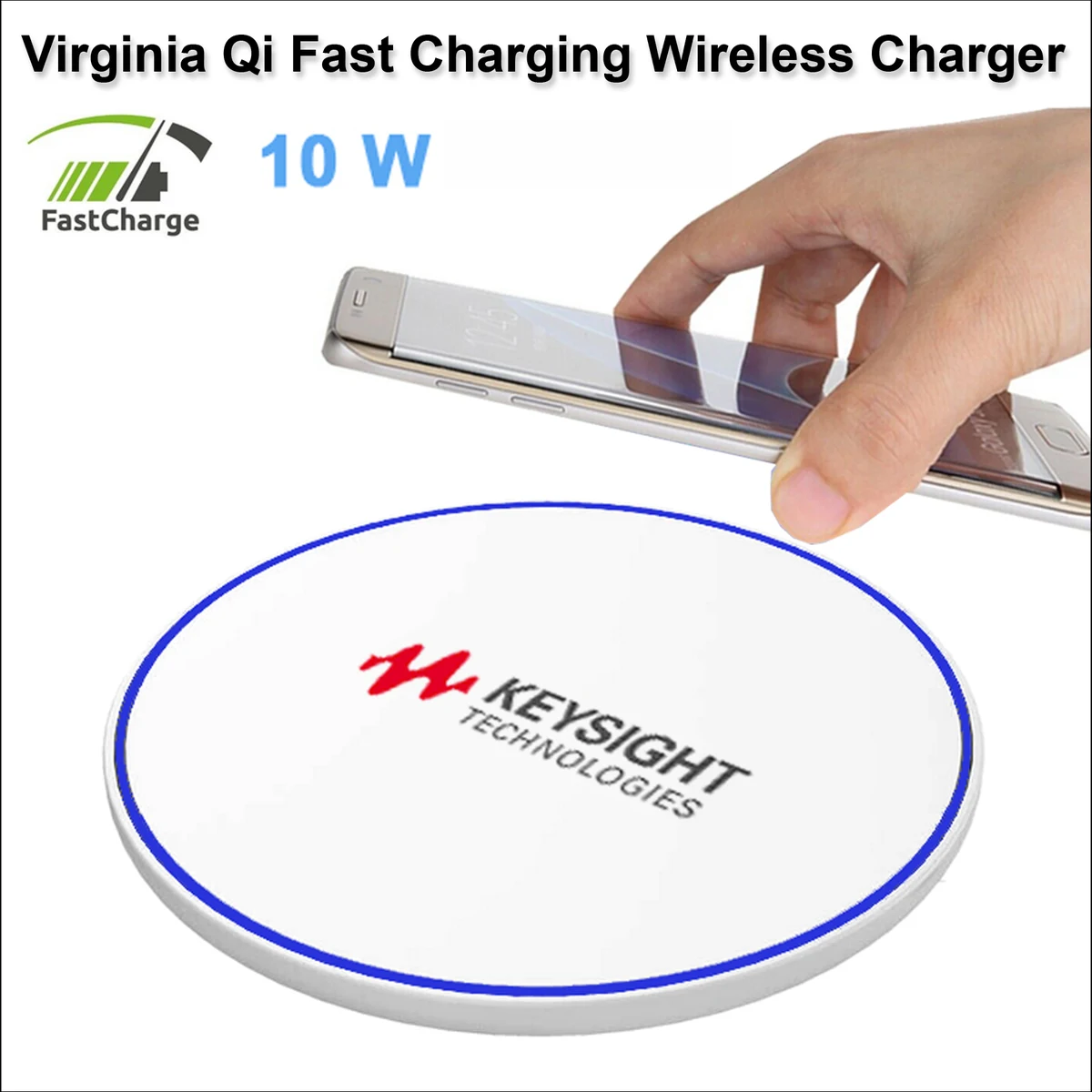 Virginia Qi Wireless Charger 10 Watts - White 1