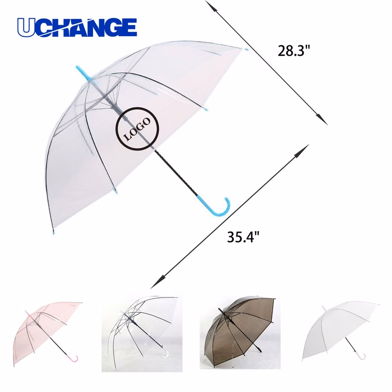 Stylish PVC Transparent Umbrella