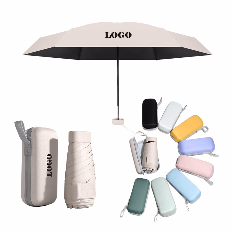 Portable Travel Umbrella with Case
