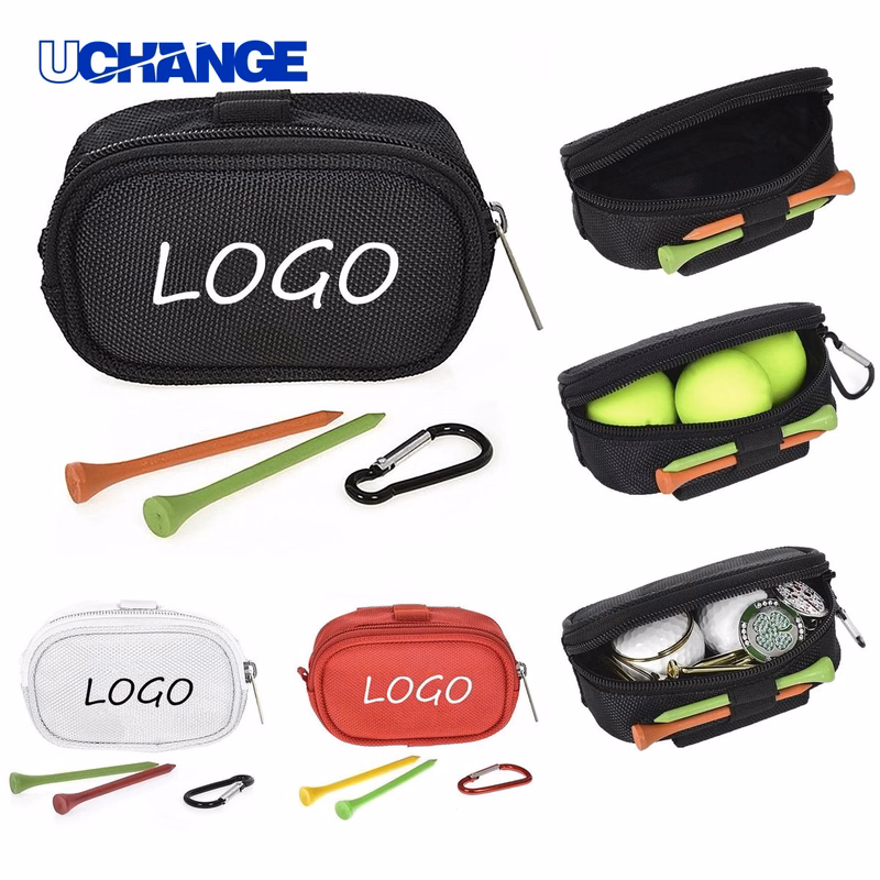 Polyester Golf Accessory Waist Belt Key Bag