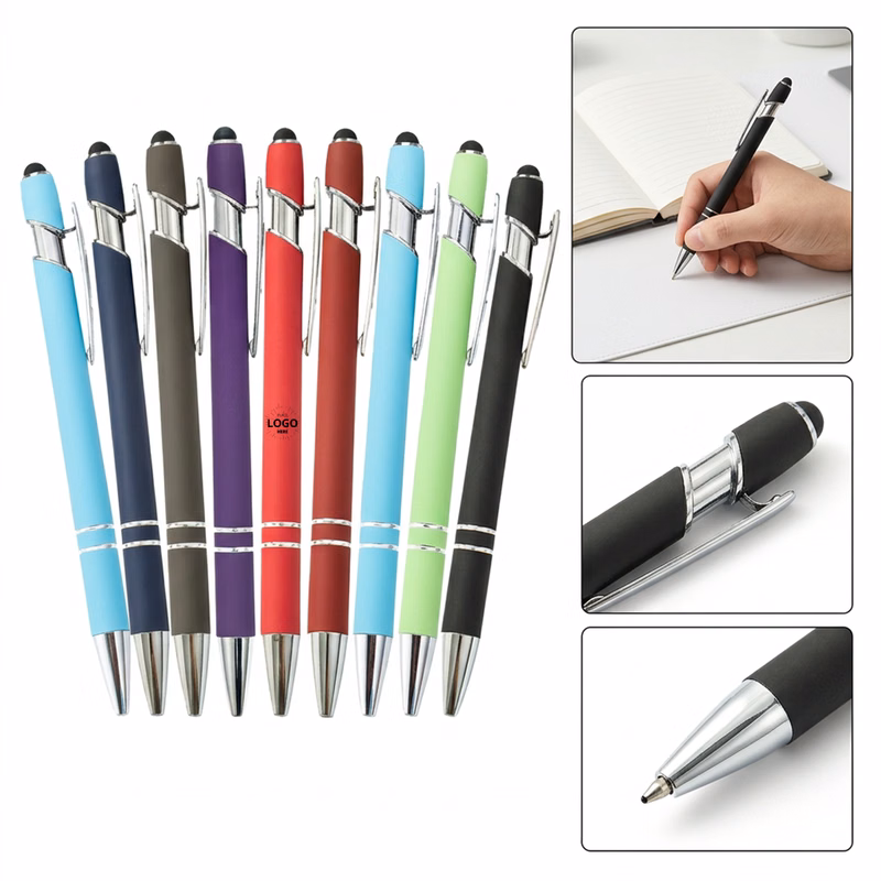 Multicolor Stylus Ballpoint Pens