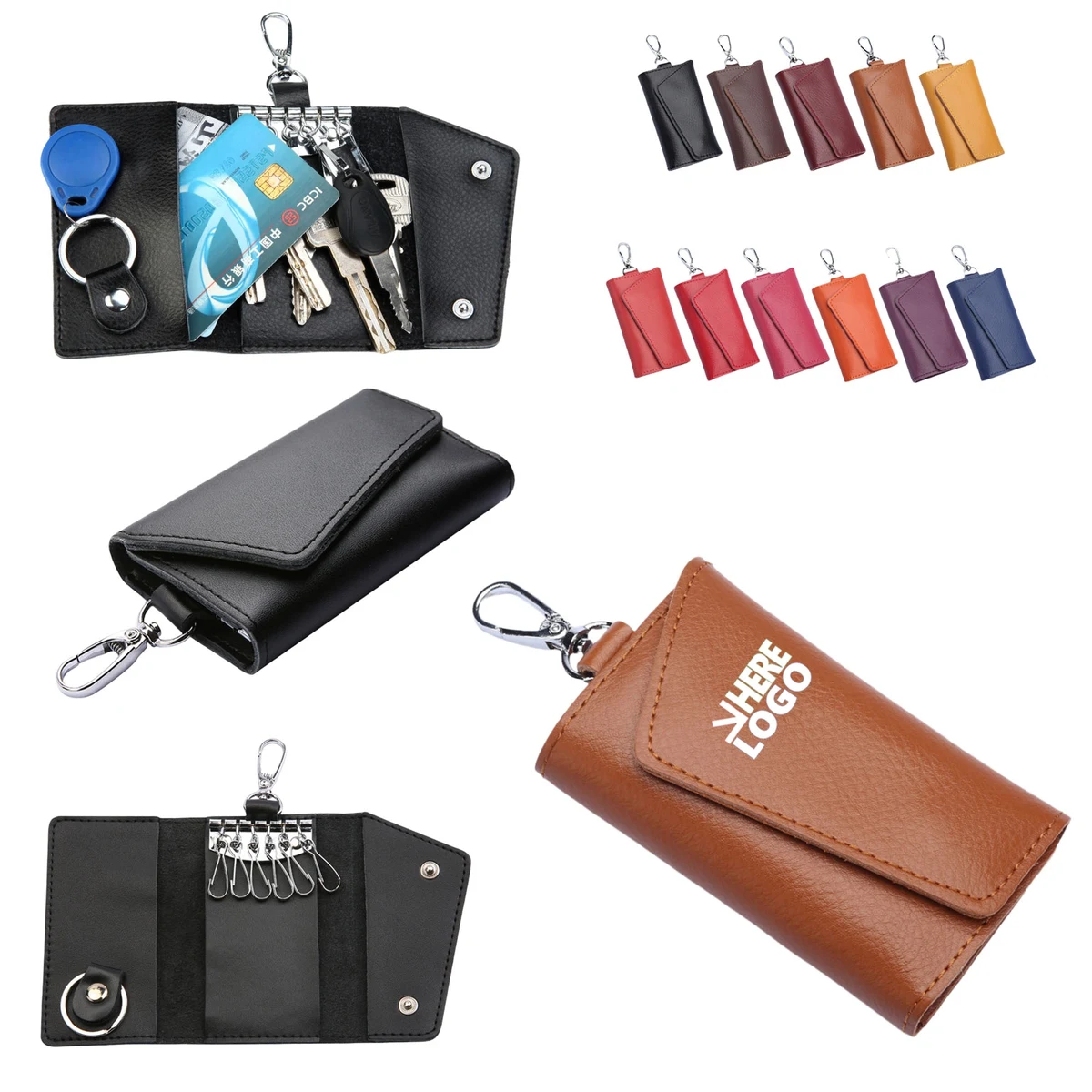 Leather Key Case Holder 1