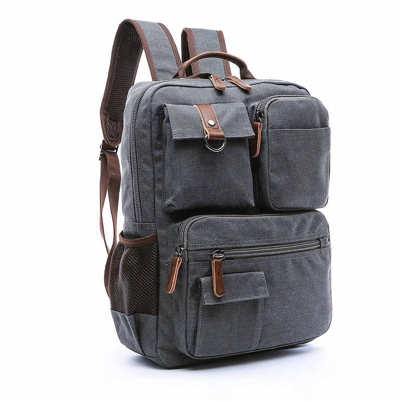 Vintage Canvas Backpack Travel Rucksack