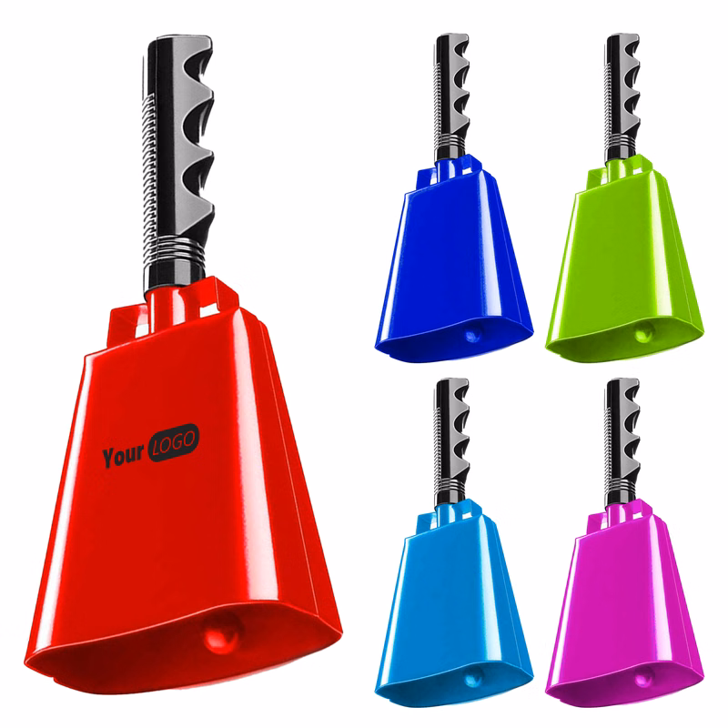 Iron Durable Cow Bells With Handle For Bold, Energetic Cheering